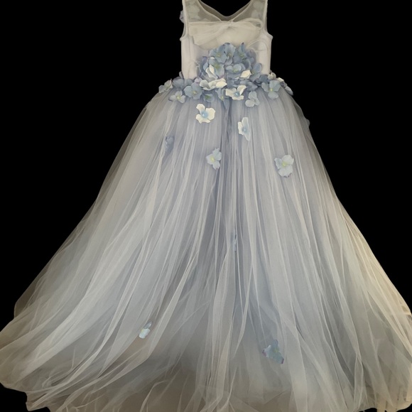 Kisabiano girls custom made dress size 6 - Picture 3 of 3